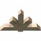 Ekena Millwork Redmond Rough Sawn Timber Gable Bracket, Douglas Fir, 48"W x 28"H x 6"D x 6"F, 14/12 Pitch GBW048X28X0606RED00RDF - alternate 3